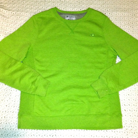 lime green champion shirt